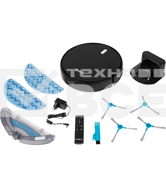 Пылесос-робот Red Solution RV-R6040S 22Вт черный