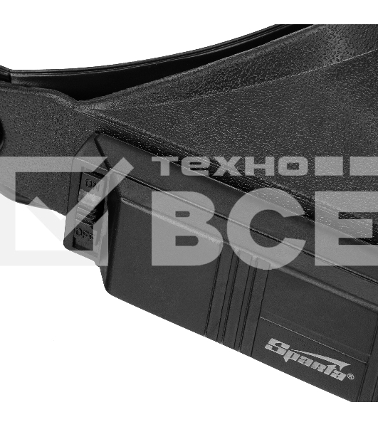 Лупа SPARTA 913825 с дополнительными линзами, с подсветкой, для закрепления на голове