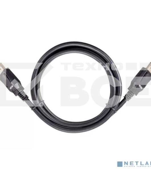 Кабель соединительный DisplayPort v2.1 40Gbps, 8K@60Hz, 2 м, медь, VCOM CG651-2.0