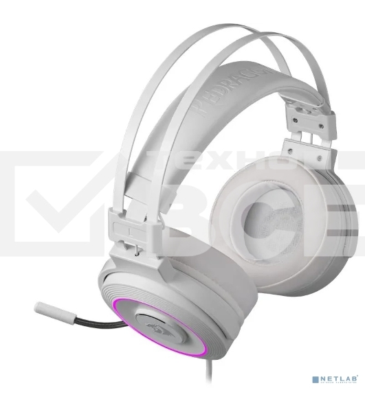 Гарнитура Defender LAMIA 2 RGB USB WHITE REDRAGON