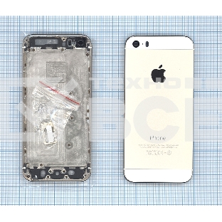 Задняя крышка для iPhone 5S золото