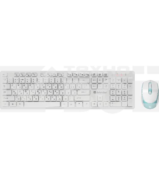Клавиатура + мышка Defender AUCKLAND C-987 RU WHITE