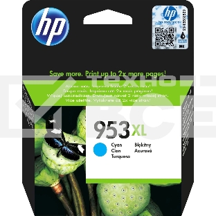 Картридж струйный HP 953XL High Yield Cyan Original Ink Cartridge