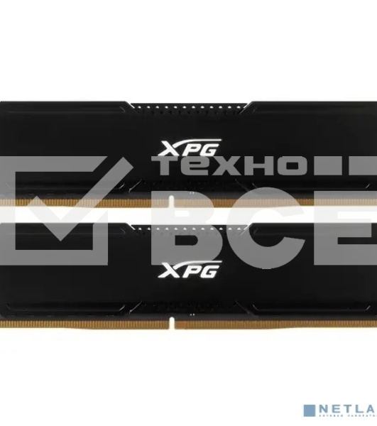 Оперативная память XPG Gammix D20, DDR4, 16GB (2x8GB), 3600MHz, CL18, с радиаторами, черный