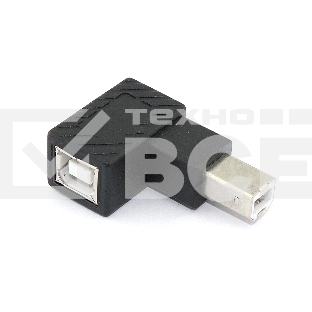 Угловой удлинитель USB Type B с поворотом вниз