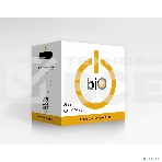 Кабель витая пара Bion BCL-F5480-181 F/UTP, кат.5e, 4x2x0,48 мм AWG 24, медь, одножильный, PVC, для внутренней прокладки, 305м, серый, фото 1