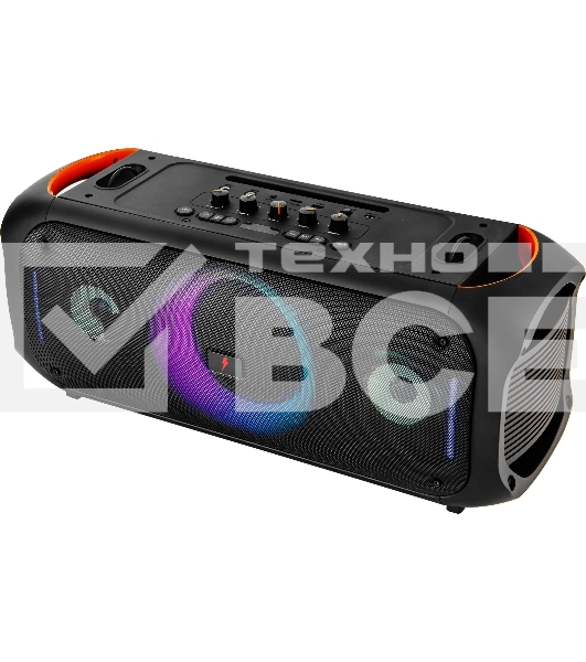 Колонка портативная Ural Молния 7500 черный 750W 2.1 BT/3.5Jack 6000mAh (УРАЛ МОЛНИЯ 7500)