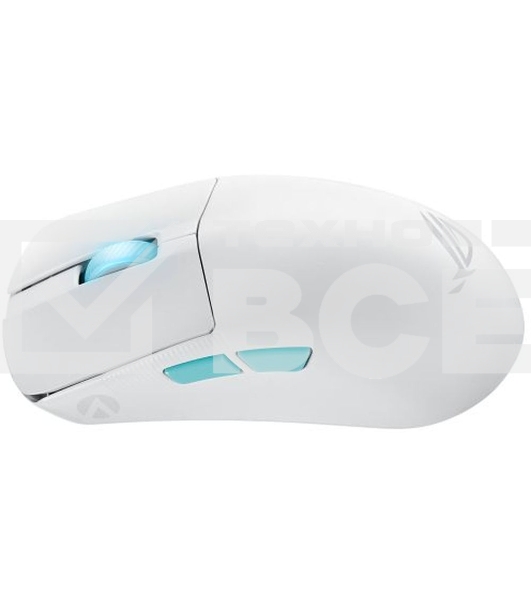 Мышь беспроводная/проводная ASUS ROG Harpe Ace Aim Lab Edition белый, 36000 dpi, радиоканал, Bluetooth, USB, кнопки - 5