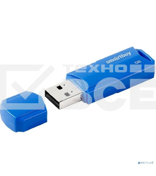 Флешка USB Smartbuy R/W 8 Gb,CLUE Blue (SB8 GbCLU-BU)