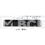 Серверный корпус 2U chassis; ATX CS-R25-42P, Micro-ATX, Mini-ITX MBs; 8-port 12 Gbps SAS/ SATA to SAS BP; 8 x 3.5'' hsb + 2 x 3.5