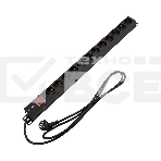 Блок распределения питания Rexant для 19' шкафов, вертикальный, 12 розеток СЕЕ 7/4, 16A, выкл, алюм корп, шнур 2м, вилка СЕЕ 7/7, фото9