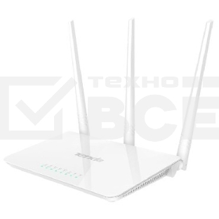 Сетевое оборудование TENDA F3 маршрутизатор 802.11n, до300Мбит/с, 2T2R, LAN: 3х10/100Мбит/с, WAN: 1х10/100Мбит/c, 3 внешние антенны 5дБи.