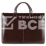 Сумка для ноутбука Piquadro Blue Square CA4021B2/MO коричневый натур.кожа, фото9