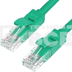 Патч-корд Greenconnect Патч-корд UTP прямой 1 m AWG24 кат.5е,  RJ45,  медь, литой (Зеленый), пластик пакет (GCR-LNC05-1.0m), фото7