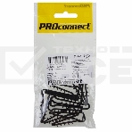 Дюбель-хомут PROconnect 5-10, черный, прямоугольный, 10 шт., фото 1