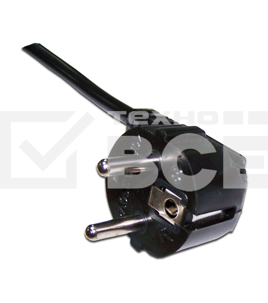 Провод Lanmaster LAN-PP13/SHA-2.0-BK проводник.:2 черный 2м