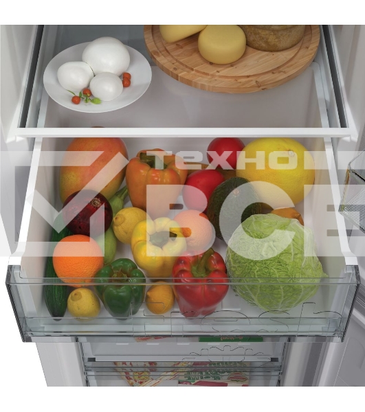 Холодильник Candy CCRN 6180W белый двухкамерный 227/106 л морозилка снизу, No Frost