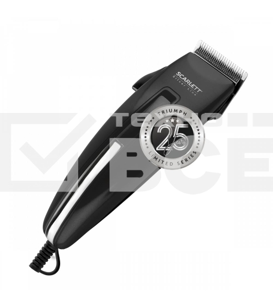 Машинка для стрижки волос Scarlett SC-HC63C11 (Silver Line)Мощность, Вт: 15; Насадки: 4 съемных гребня на 3, 6, 9, 12 мм; Питание: Сеть; Материал лезвия: нержавеющая сталь; Длина стрижки, мм: 3-12; Щетка для чистки машинки: Да; Масленка для машинки: Да; У