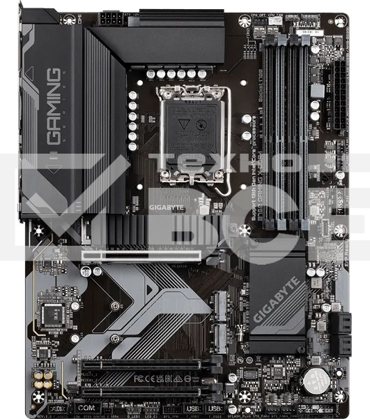 Материнская плата Gigabyte B760 GAMING X DDR4, LGA 1700, Intel B760, 4xDDR4, 4xSATA, 3xM.2, 1xPCIe 4.0 x16, 2xPCIe 3.0 x1, 1xHDMI, 1xDP, 1x 2.5Gb LAN, 1xUSB 3.2 Gen 2, 2xUSB-A 3.2 Gen 1, 5xUSB-A 2.0, 6x3.5 мм, 7.1, ATX