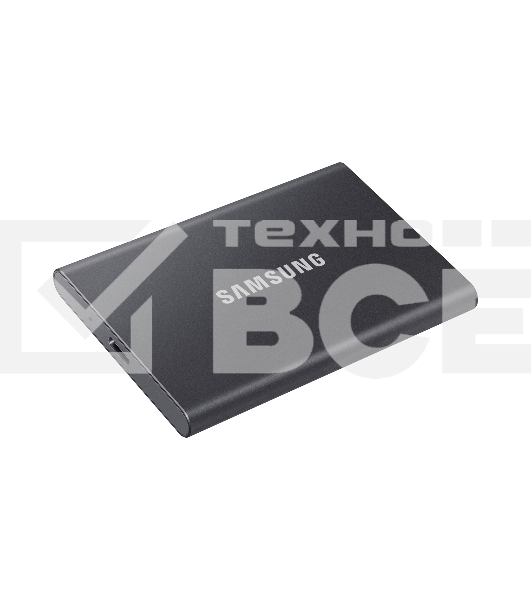 Внешний SSD Samsung T7, 2TB, USB 3.2 Gen 2 Type-C, R/W 1050/1000, титан
