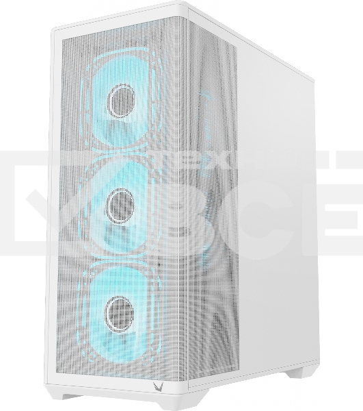 Компьютерный корпус Aerocool / Formula Air Power G5 Plus белый без БП ATX 4x120mm 2xUSB2.0 1xUSB3.1 audio bott PSU