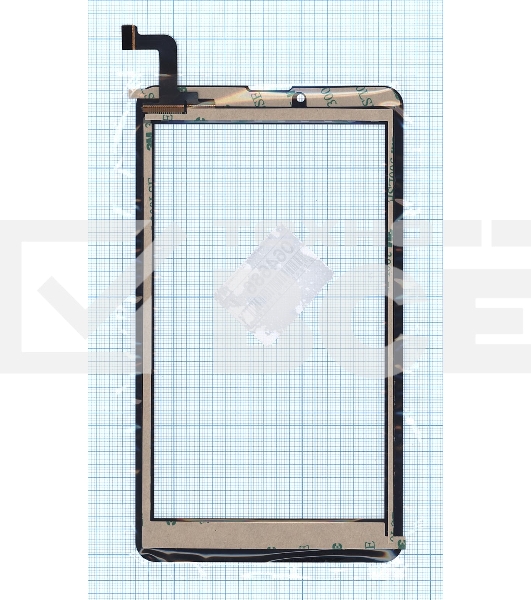 Сенсорное стекло (тачскрин) для Prestigio Grace 3157 / 3257 4G (ZYD070-263)  черное