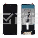 Дисплей для Xiaomi Redmi Note 9S, Redmi Note 9 Pro в сборе с тачскрином (copy) черный, фото2