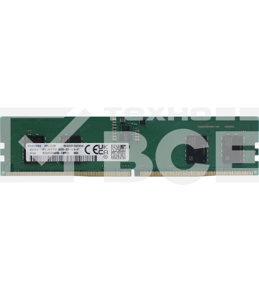 Оперативная память Samsung M323R1Gb4DB0-CWM, DDR5, 8Gb (1x8 Gb), 5600 MHz, CL40, DIMM