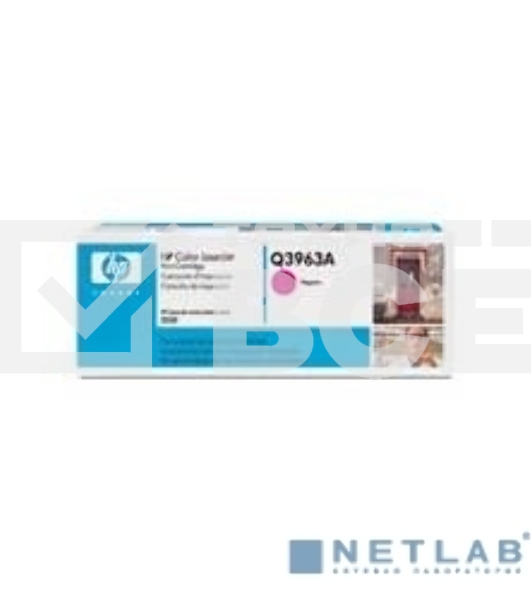 Картридж лазерный HP Q3963A пурпурный для Color LaserJet 2550 4000 стр.
