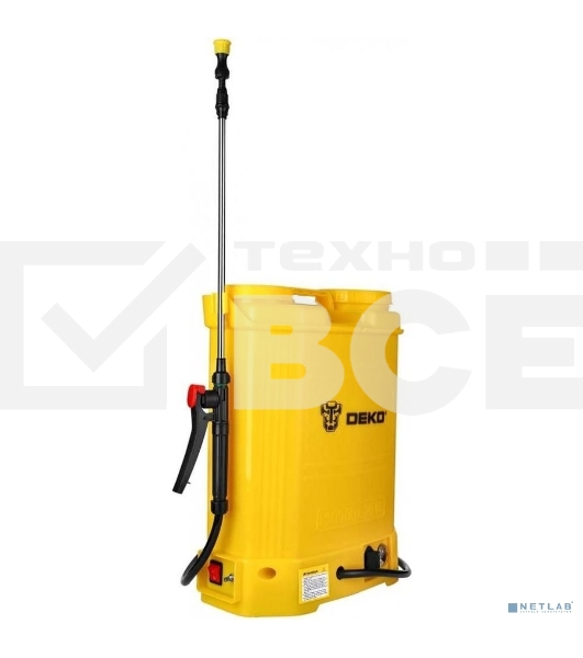 Опрыскиватель Deko DKSP10 аккум. 16л (065-0942)