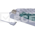 Клавиатура Defender REDRAGON VEIGAR беспроводная USB, Bluetooth/Радиоканал, бело-голубая, фото16