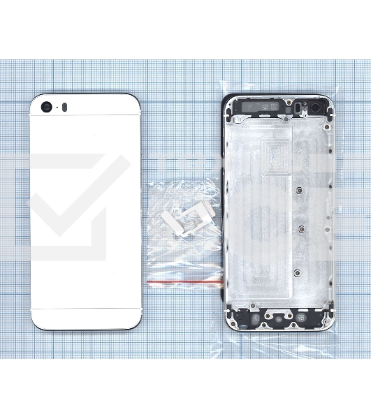 Задняя крышка для iPhone 5S белый