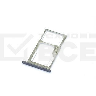 Лоток для SIM-карты Meizu M3 Note серый