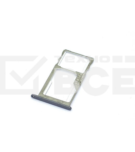 Лоток для SIM-карты Meizu M3 Note серый