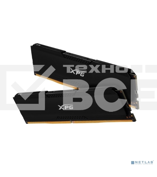 Оперативная память XPG Gammix D20, DDR4, 16GB (2x8GB), 3600MHz, CL18, с радиаторами, черный