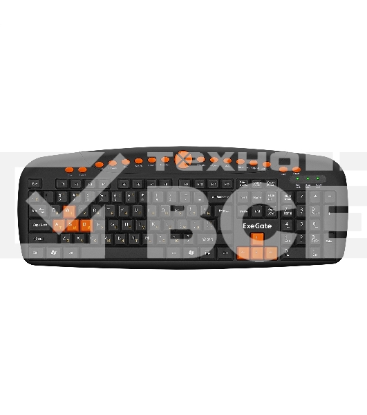 Клавиатура ExeGate LY-504M (EX280435RUS) проводная, USB, черный