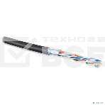 Кабель витая пара Bion BCL-F5460-381 F/UTP, кат.5e, 4x2x0,46 мм AWG 25, медь, одножильный, PE, для внешней прокладки, 305м, черный, фото3