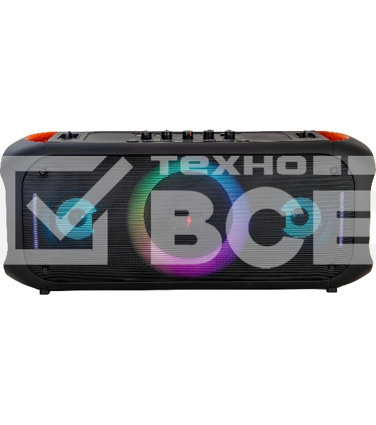Колонка портативная Ural Молния 7500 черный 750W 2.1 BT/3.5Jack 6000mAh (УРАЛ МОЛНИЯ 7500)
