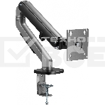 Кронштейн для мониторов Ultramounts UM734BL серый/черный 17'-27' макс.7кг крепление к столешнице поворот и наклон, фото12