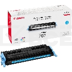 Картридж лазерный Canon 707C (9423A004) голубой (2000 стр.) для LBP 5000/5100, фото3