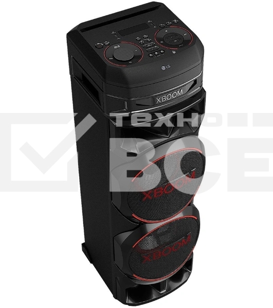 Минисистема LG XBOOM RNC9 черный 1000Вт FM USB BT