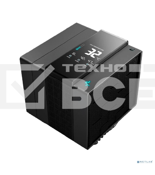 Кулер для процессора DEEPCOOL ASSASSIN IV VC VISION черный, 120 мм, алюминий/медь, 1800 об/мин, 29.3 дБ, 4 pin, 300 Вт, 172 мм