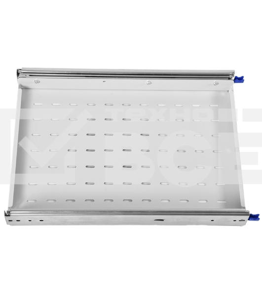 ЦМО Полка усиленная с телескопическими направляющими грузоподъемностью 150 кг глубина 620 мм