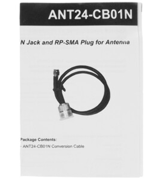 Антенна D-Link ANT24-CB01N/LMR2/A1A Кабель-переходник длиной 0,5 м с разъемами N Jack/RP-SMA Plug для антенны