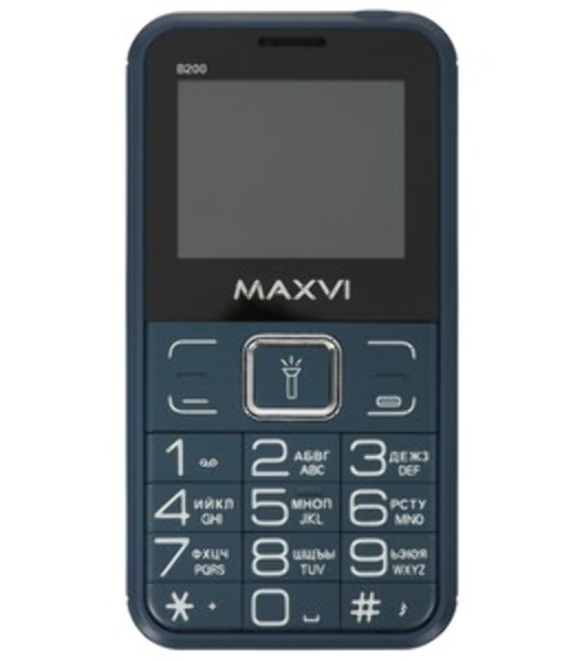 Мобильный телефон Maxvi B200 синий