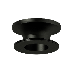 Насадка для корпуса светильника N7926 PBK черный полированный D70*H28mm Out25mm