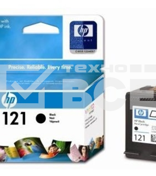 Картридж струйный HP №121 CC640HE черный для HP F4283/D2563 (200стр.)