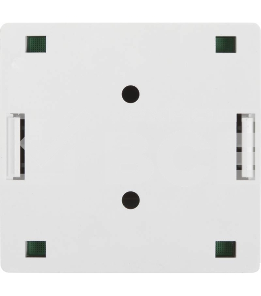 Розетка TWT (TWT-SM2-4545-WH) настенная 2 порта RJ-45 категории 5е. UTP. белая