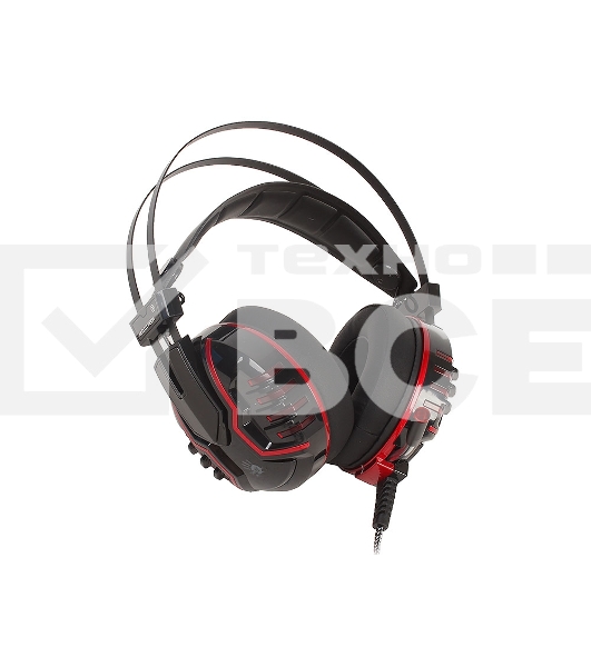 Гарнитура Bloody M615 чёрный, проводная, 3.5 мм, подсветка