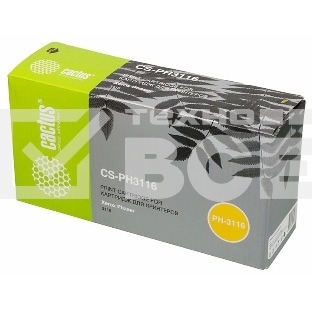 Картридж лазерный Cactus CS-PH3116 109R00748 черный (3000 стр.) для Xerox Phaser 3116
